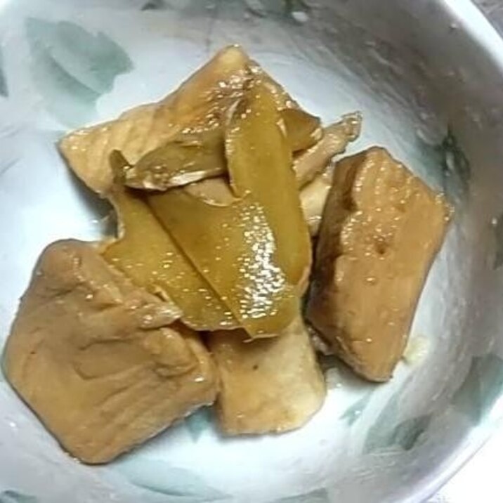 カジキの生姜煮